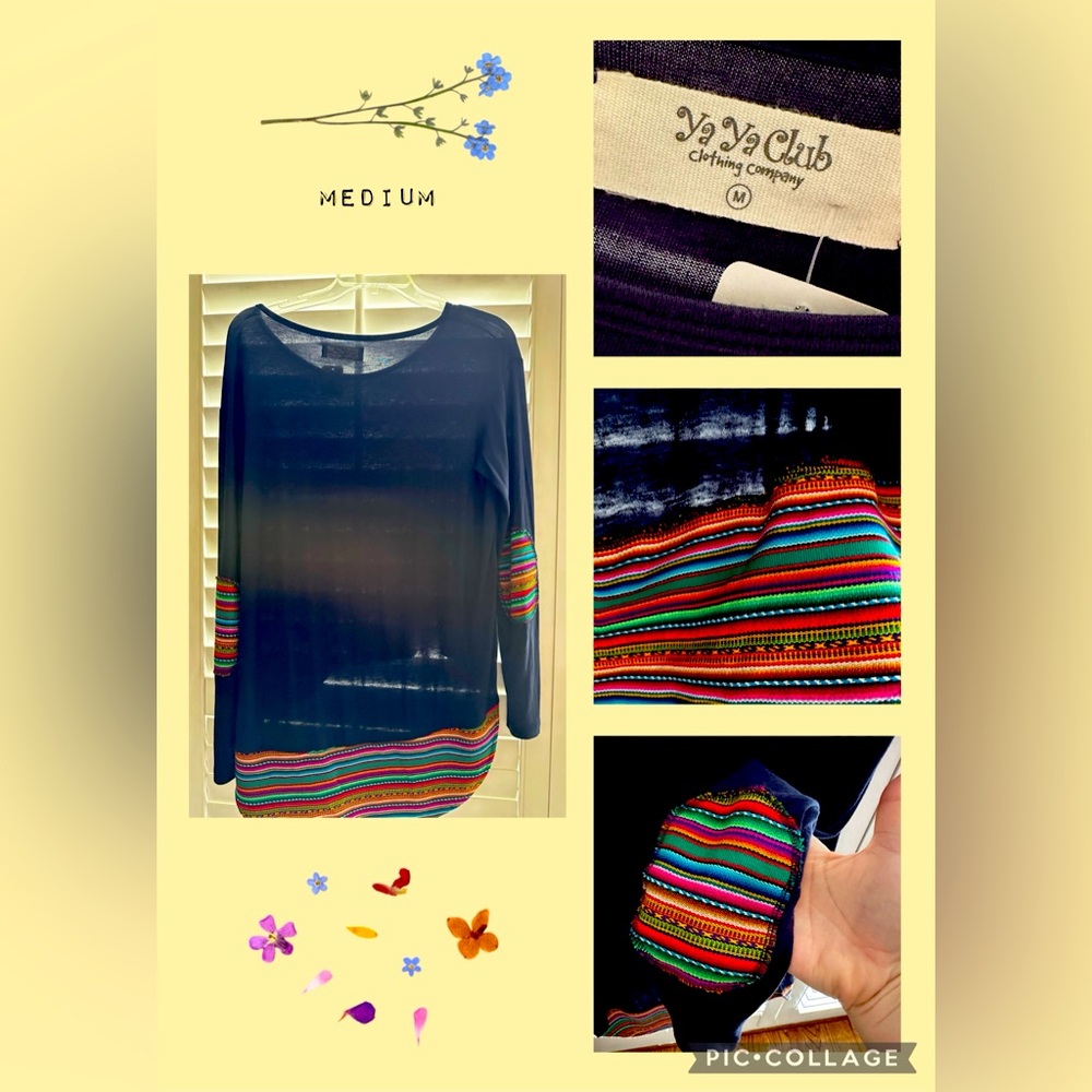 🎨 NWT ~ Ya Ya Club ~ Blouse ~ Medium